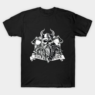 Wikinger Folk Punk Germanen Odin Valhalla T-Shirt